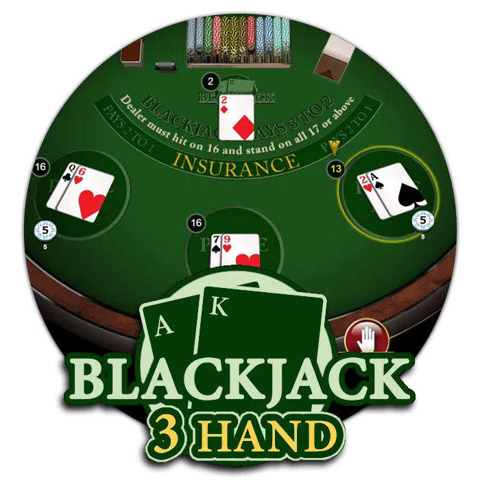Blackjack 3 Hand - BOYBET168