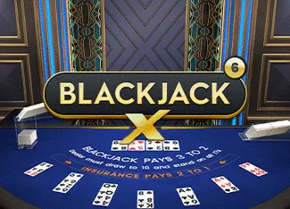 Blackjack X 6 - Azure - BOYBET168